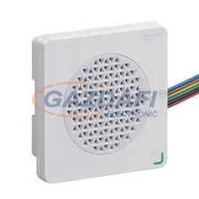 SCHNEIDER XVSV7BWN 72x72 elektromos hangjelző, NPN 24 VDC, fehér villanyszerelés