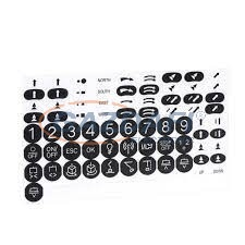 SCHNEIDER ZARC07 Harmony eXLhoist vezetéknélküli daruvezérlő felragasztható jelölőcímke készlet villanyszerelés