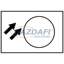 SCHNEIDER ZB2BY4914 Felirati címke jelölés: előre villanyszerelés