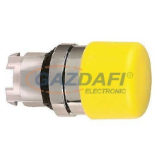 SCHNEIDER ZB4BC54 Gomba nyomógombfej, sárga villanyszerelés