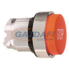 SCHNEIDER ZB4BL434 Nyomógombfej jelölt kiálló piros villanyszerelés