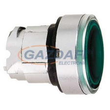 SCHNEIDER ZB4BW33 Világító nyomógombfej zöld villanyszerelés