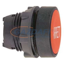 SCHNEIDER ZB5AA433 Nyomógombfej jelölt fedőlappal, piros villanyszerelés