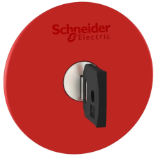 SCHNEIDER ZB5AS964 Kulcsos vészgombfej, átm:60mm, piros villanyszerelés