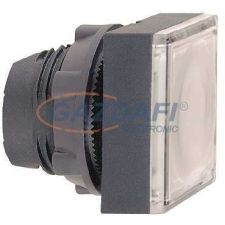 SCHNEIDER ZB5CH313 világítós nyomógomb fej szögletes, fehér villanyszerelés