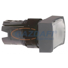 SCHNEIDER ZB6DW1 Világító nyomógombfej téglalap, fehér villanyszerelés