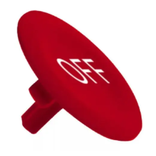 SCHNEIDER ZBA435 Fedőlapka nyomógombhoz "OFF" villanyszerelés