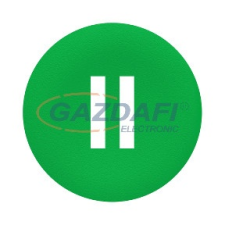 SCHNEIDER ZBAF336 Harmony Ø30 panelbe süllyesztett nyomógomb tető, zöld, &quot;II villanyszerelés