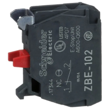 SCHNEIDER ZBE102 Érintkezőblokk, 1N/C villanyszerelés