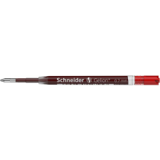 SCHNEIDER Zseléstollbetét, 0,4 mm, SCHNEIDER &quot;Gelion +&quot;, piros tollbetét