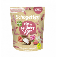 Schogetten Schogetten bites eper-vanília kakaókészítmény vegán 125 g diabetikus termék