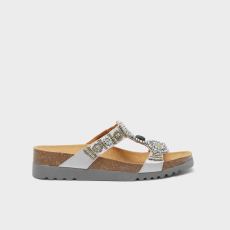  Scholl New Bogotà Wedge EZÜST/ÓN, 40