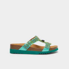  Scholl New Bogotà Wedge SMARAGDZÖLD/ZÖLD, 35 női papucs