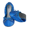 Scholl Pocket Balerinacipő kék színű 1 pár 37-38 KIFUTÓ, UTOLSÓ DARABOK!!!