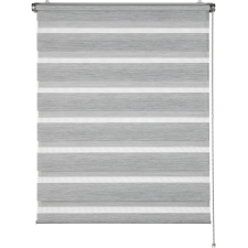 Schöner Wohnen Tilda csíkos dupla roló 90 cm x 150 cm antracit lakástextília
