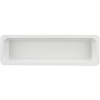 SCHÖNWALD Gasztroedény GN 2/4, 530x162 mm, m= 65 mm, fehér, porecelán, SCHÖNWALD