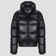 SCHOTT Steppelt kabátok - Fekete EU L női dzseki, kabát