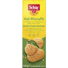 Schär Biscotto all'Avena - Zabkeksz 130 g reform élelmiszer