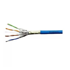  Schrack F/FTP Cat.6a kábel, HSKP423HA5, 4x2xAWG23/1500MHz, LS0H-3, Dca, kék kábel és adapter
