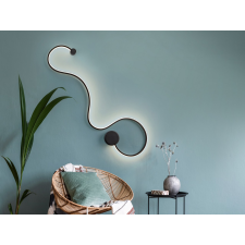 Schuller GRAFOS fekete LED fali lámpa (SCH-227018) LED IP20 világítás
