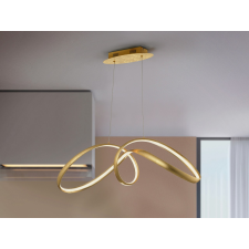 Schuller LIA arany LED függesztett lámpa (SCH-328326) LED IP20 világítás