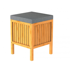 SCHÜTTE Schütte Bambusz szennyeskosár párnával (BMBA02-WKBH) bútor