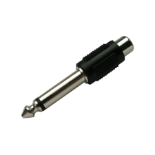 Schwaiger Adapter Mono   6,35mm Klinke Cinch Buchse (KHA4010533) kábel és adapter
