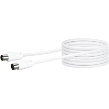 Schwaiger antenna-csatlakozókábel fehér 10 m audió/videó kellék, kábel és adapter