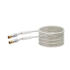 Schwaiger KVKHD150531 Koax antenna kábel 15m - Átlátszó kábel és adapter