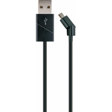 Schwaiger USB-Kabel 2.0 St. A->2.0 Micro B     1,20m schwarz (LKW120M533) kábel és adapter