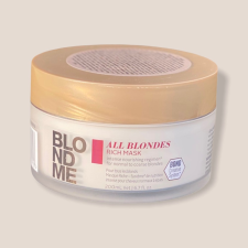 Schwarzkopf BlondME Mindenszőke Rich pakolás 200ml hajbalzsam