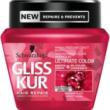 Schwarzkopf Gliss Kur Ultimate Color hajpakolás 300 ml nőknek hajbalzsam
