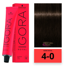 Schwarzkopf Igora Royal hajfesték 4-0 hajfesték, színező