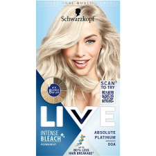 Schwarzkopf LIVE Intense Bleach 00A abszolút platina világosító 50 ml hajfesték, színező