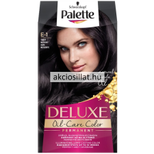 Schwarzkopf Palette Deluxe hajfesték E-1 Sötét meteorit hajfesték, színező