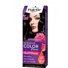 Schwarzkopf Palette hajfesték N1 Intenzív fekete hajfesték, színező