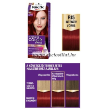 Schwarzkopf Palette Intensive Color Creme R15 Intenzív Vörös krémhajfesték hajfesték, színező