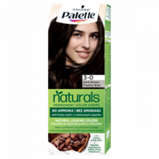  Schwarzkopf Palette Naturals tartós hajfesték 3-0 Sötétbarna hajfesték, színező