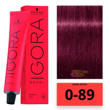 Schwarzkopf Professional Schwarzkopf Igora Royal hajfesték 0-89 hajfesték, színező