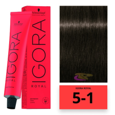 Schwarzkopf Professional Schwarzkopf Igora Royal hajfesték 5-1 hajfesték, színező