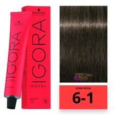 Schwarzkopf Professional Schwarzkopf Igora Royal hajfesték 6-1 hajfesték, színező