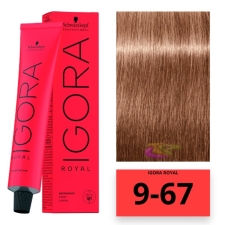 Schwarzkopf Professional Schwarzkopf Igora Royal hajfesték 9-67 hajfesték, színező