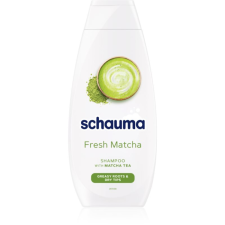 Schwarzkopf Schauma Fresh Matcha Tisztító méregtelenítő sampon zsíros fejbőrre és száraz hajvégekre 400 ml sampon