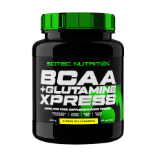 Scitec Nutrition BCAA + Glutamine Xpress (600 g, Citrus) vitamin és táplálékkiegészítő