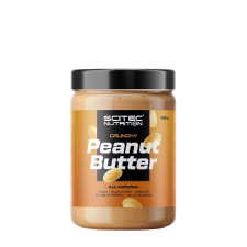 Scitec Nutrition Peanut Butter - Mogyoróvaj (400 g, Ropogós) reform élelmiszer