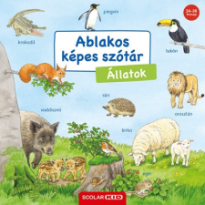 Scolar Kiadó Ablakos képes szótár - Állatok gyermek- és ifjúsági könyv