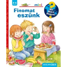 Scolar Kiadó Kft. Finomat eszünk - Mit? Miért? Hogyan? Mini (77.) gyermek- és ifjúsági könyv