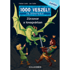 Scolar Kiadó Zűrzavar a lovagvárban - 1000 veszély - junior 2. gyermek- és ifjúsági könyv
