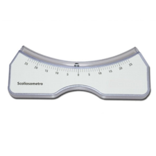 Scoliometer, gerincferdülés mérő eszköz gyógyászati segédeszköz