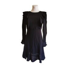  Scotch &amp; Soda fekete hosszú ujjú vékony női ruha (méret: S) női ruha